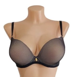 Biustonosz push up LEMAX Savannah czarny 