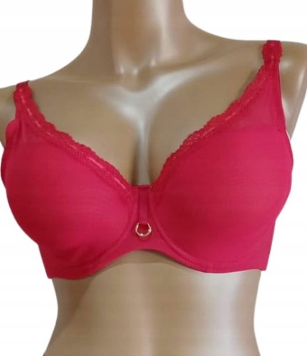 Biustonosz koronkowy LEMAX-Savannah spacer czerwony.jpg