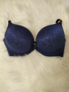 Biustonosz Lemax SIMONA oil push up granatowy