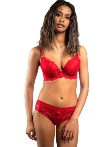 Biustonosz push-up Agio 9308 My Body czerwony