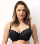 Biustonosz usztywniany Corin Natalie full cup czarny 