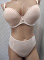 Biustonosz usztywniany Lemax Secret Plunge cielisty