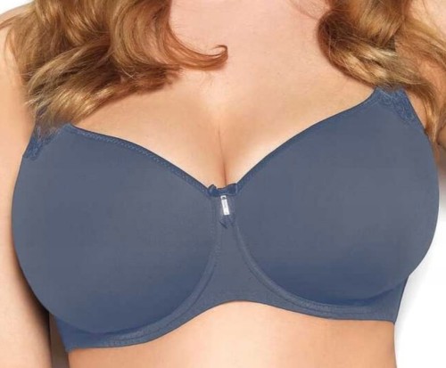 Biustonosz CORIN Virginia gładki SPACER w kolorze Blue Jeans