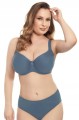 komplet bielizny damskiej CORIN Virginia gładki w kolorze Blue Jeans