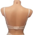 Biustonosz push up LEMAX Secret gładki beżowy tył