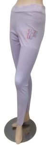 Legginsy Fila Strozza Graphic Logo Leggins getry damskie jasny fiolet